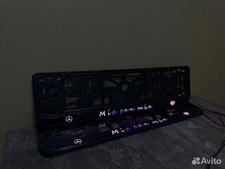 Рамка с led подсветкой по вашему дизайну