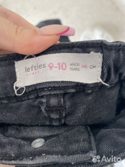 Велосипедки джинсовые детские