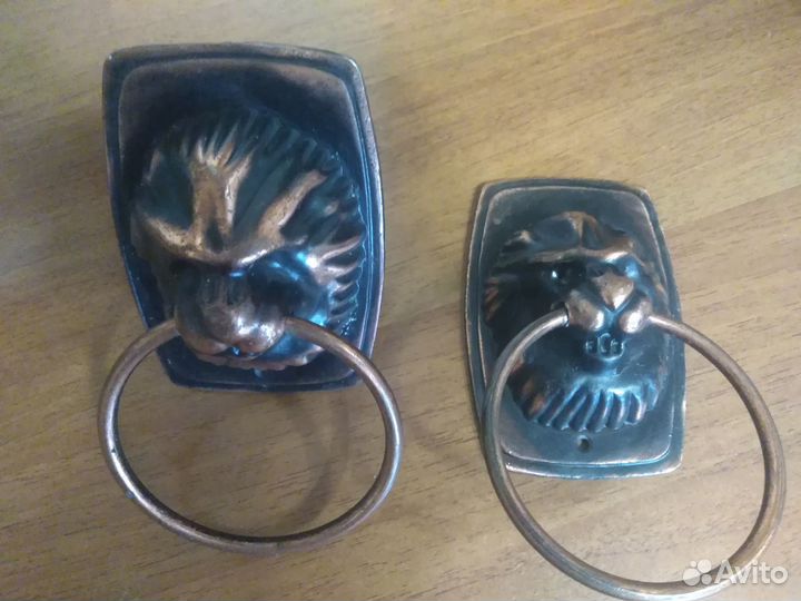 Ручка дверная бронза