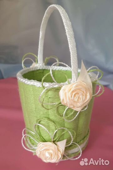 Плетёные корзиночки 