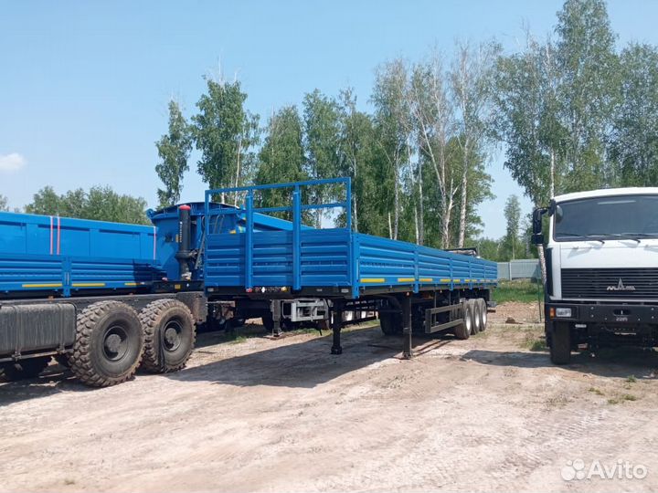 Полуприцеп бортовой ТЗА 588513, 2023