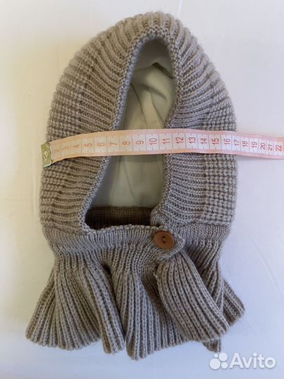 Шапка шлем зимняя Touckan 3-6 месяцев