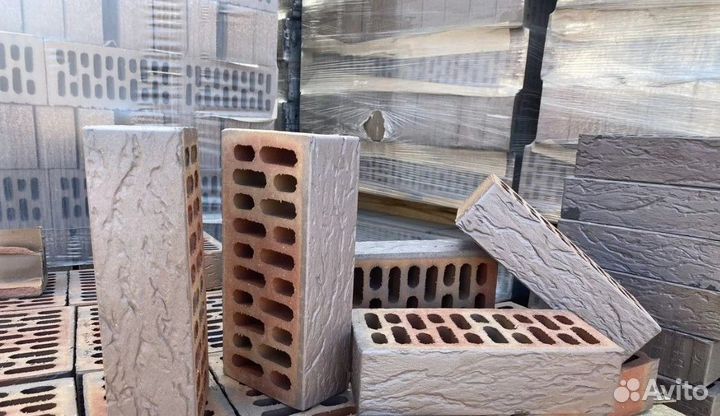 Кирпич облицовочный флеш