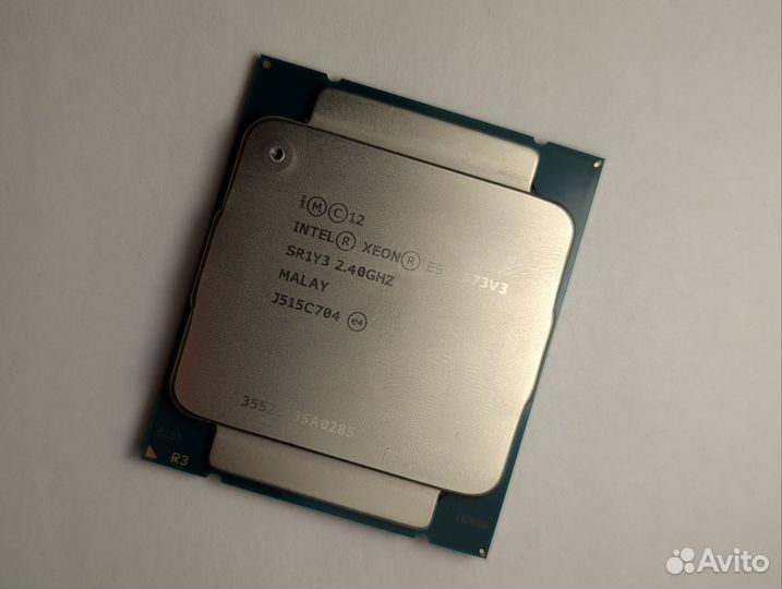 Процессор intel xeon e5 2673v3