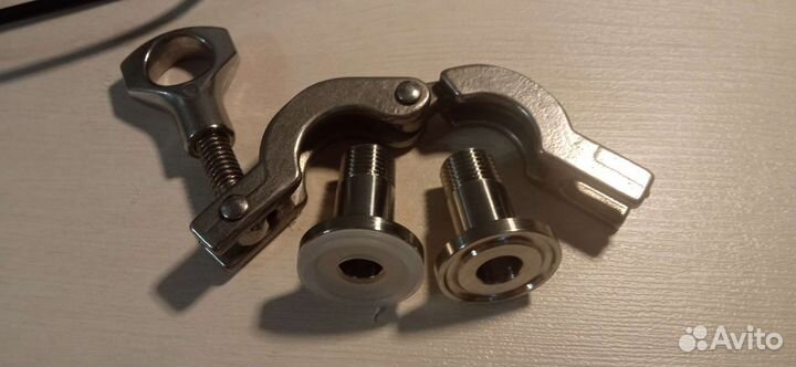 Переходник штуцер резьба кламп для самогоноварения