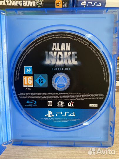 Alan Wake Remastered PS4