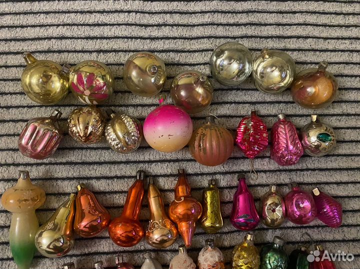 Елочные игрушки СССР