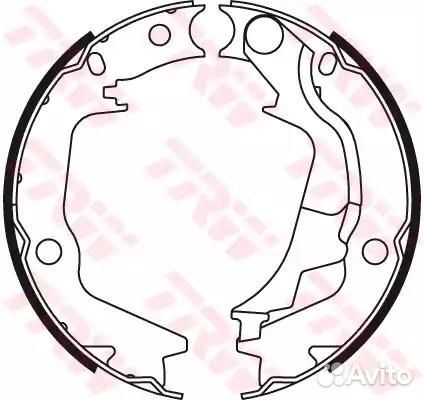 Колодки ст.тормоза hyundai getz 03-06 / sonata / s