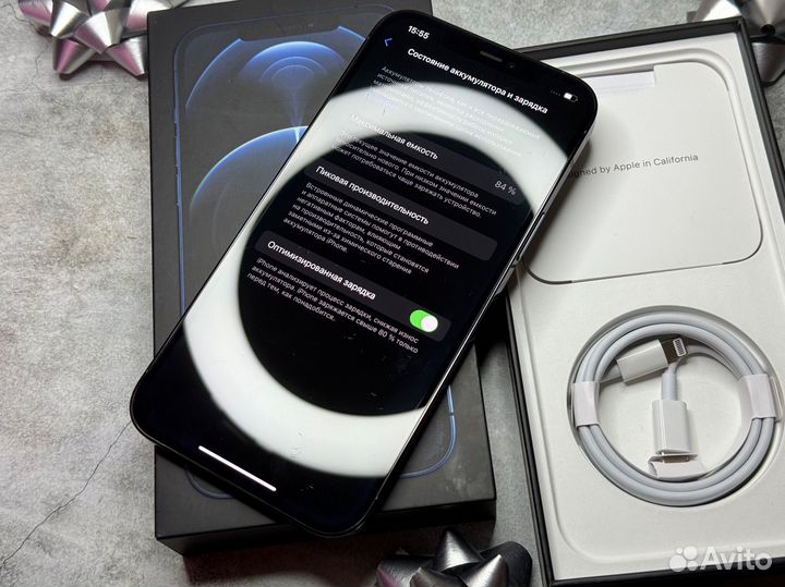 iPhone 12 Pro Max 512gb Акб 84 Отличный (sim+esim)