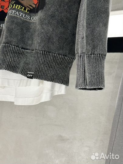 Свитер с принтом Street Dept