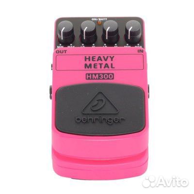 Гитарная примочка behringer HM300 heavy metal