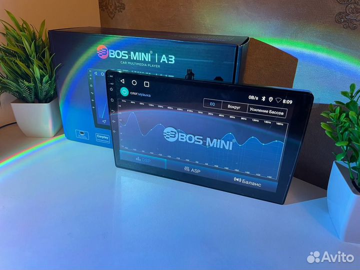 Магнитола android bosmini 10