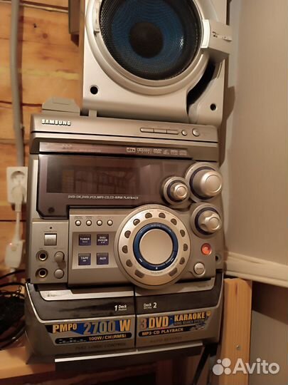 Музыкальный центр samsung с караоке