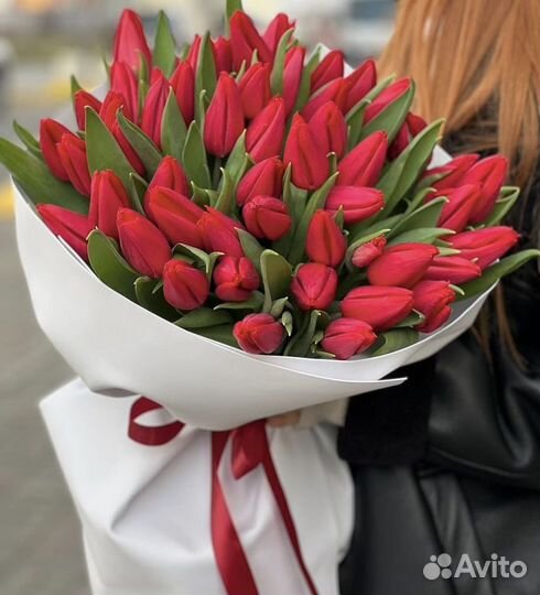 Букет тюльпанов доставка цветов