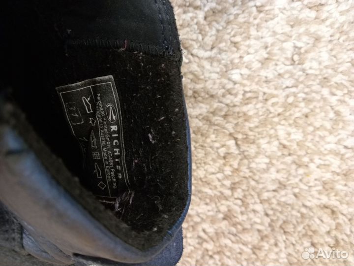 Ботинки демисезонные для девочки, нат. Кожа