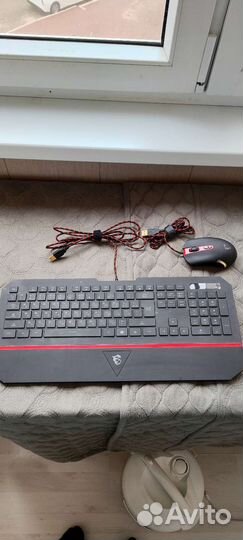 Клавиатура+ мышь MSI