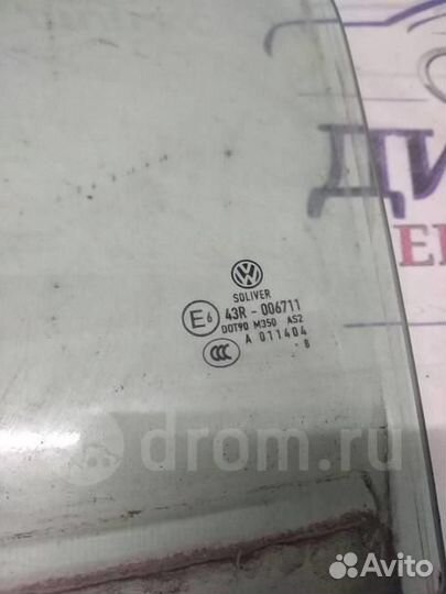 Стекло двери задней левой VW Passat (B6) 2005-2010