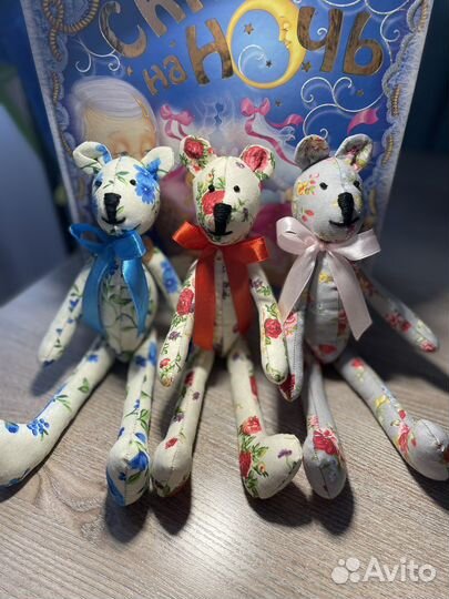 Мишки тильда, ручная работа