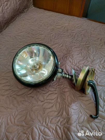 Фара искатель поворотный с ручкой на УАЗ