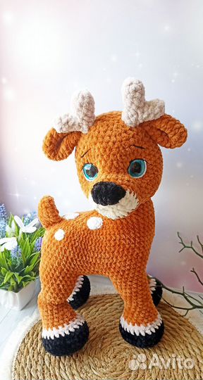 Олененок игрушка