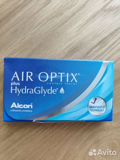 Контактные линзы air optix (минус 4,5)