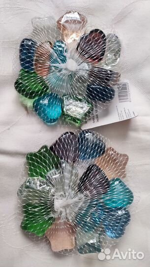 Декоративные стеклянные камни