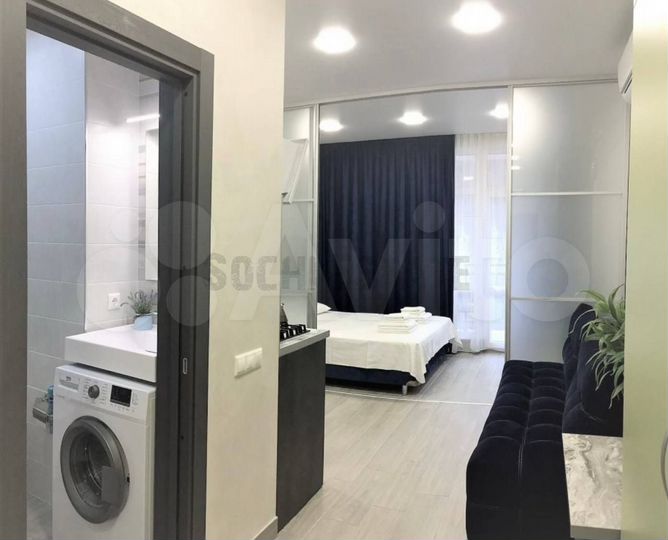 1-к. апартаменты, 32 м², 2/3 эт.