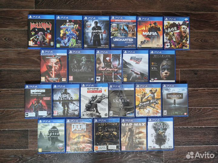 Игры для ps4 (продажа/обмен)