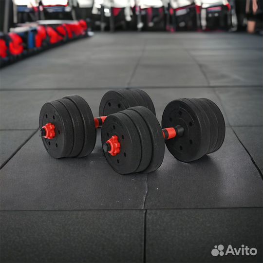 Гантели-штанга трансформер