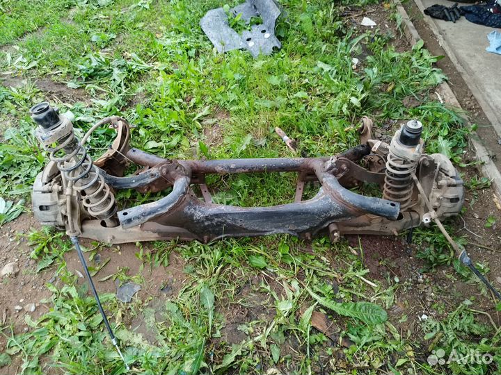 Задняя балка mitsubishi lancer X