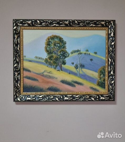 Картина маслом на холсте пейзаж