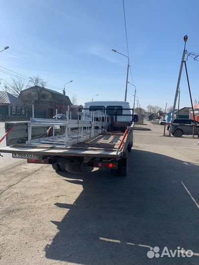 Грузоперевозки Открытая бортовая газель 6 метров