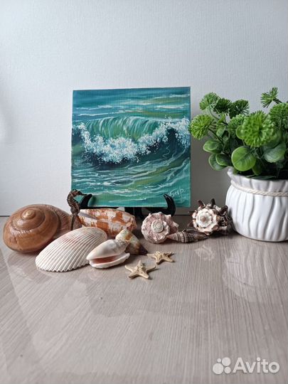 Картина маслом на холсте Море