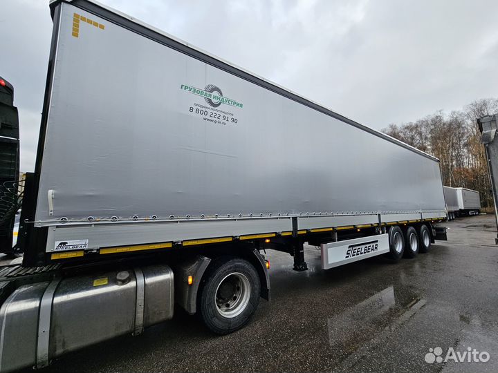 Полуприцеп шторный Steelbear PT-24K, 2024