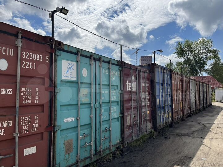 Склад, аренда контейнера 30 м²