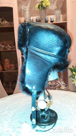 Норковая шапка мужская новая