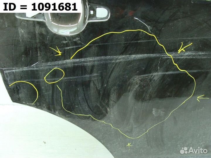 Дверь задняя правая Suzuki SX4