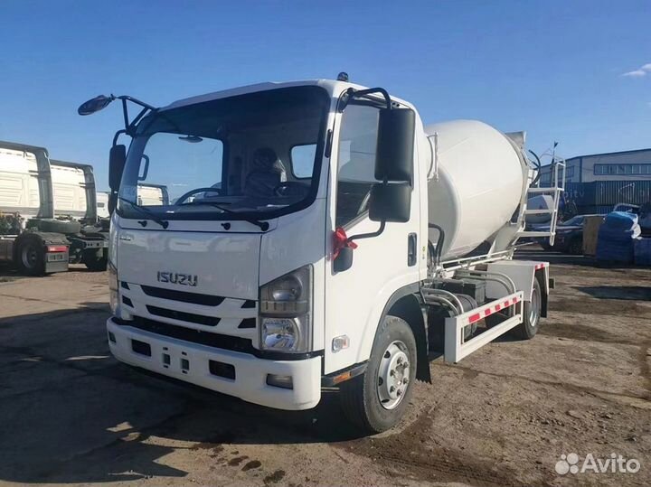 Автобетоносмеситель Isuzu Elf, 2024