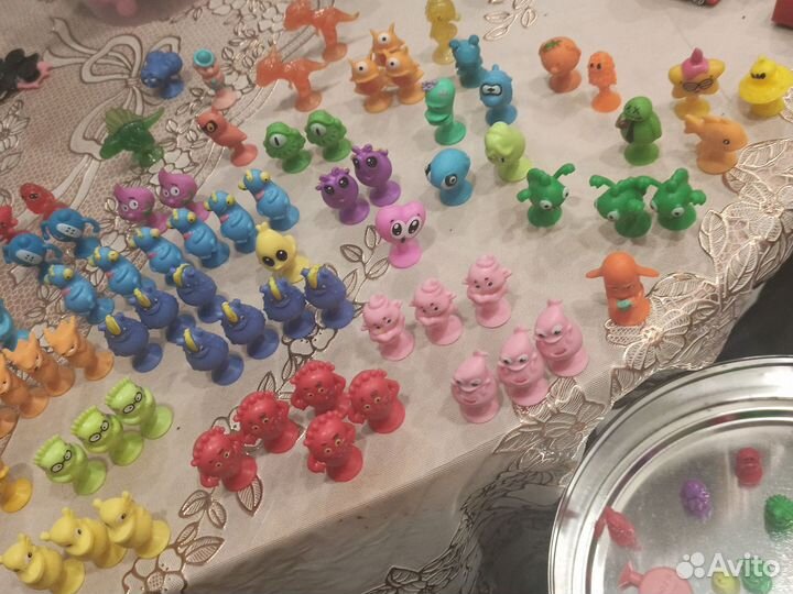 Прилипалы всего 115 штук с повторами