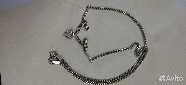 Колье, серебро 925 проба 9,35 грамм