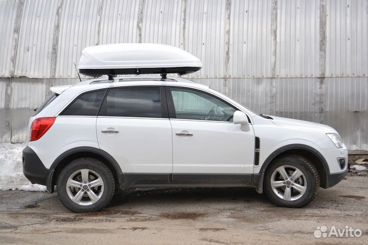 Элегантный бокс Turino LUX белый глянец. 410 литр