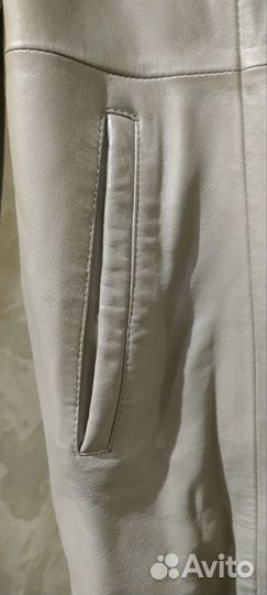 Куртка демисезонная женская кожаная р50 Турция