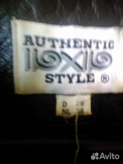 Куртка кожаная женская Authentic style 42-44