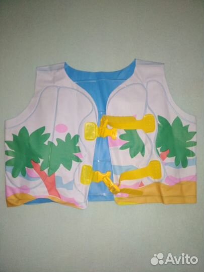 Детский надувной спасательный жилет на 3-6 лет