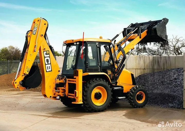 Стекло заднее угловое для погрузчика JCB 3CX