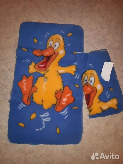 Коврики для ванной и туалета