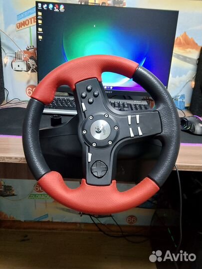 Игровой руль Logitech formula force ex