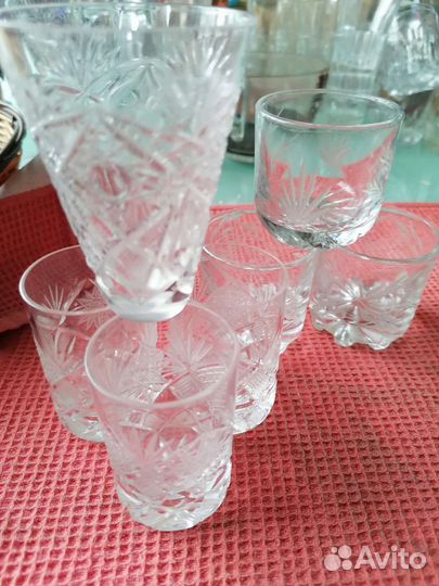 Рюмочки хрусталь