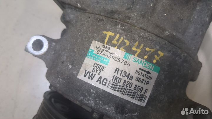 Компрессор кондиционера Volkswagen Passat 6, 2007