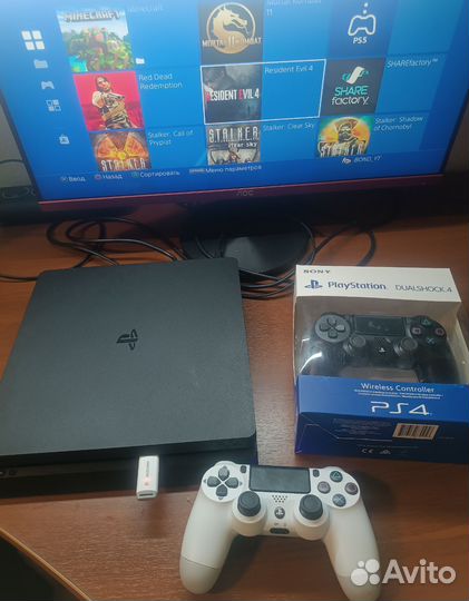 Sony playstation 4 slim прошитая hen 9.0